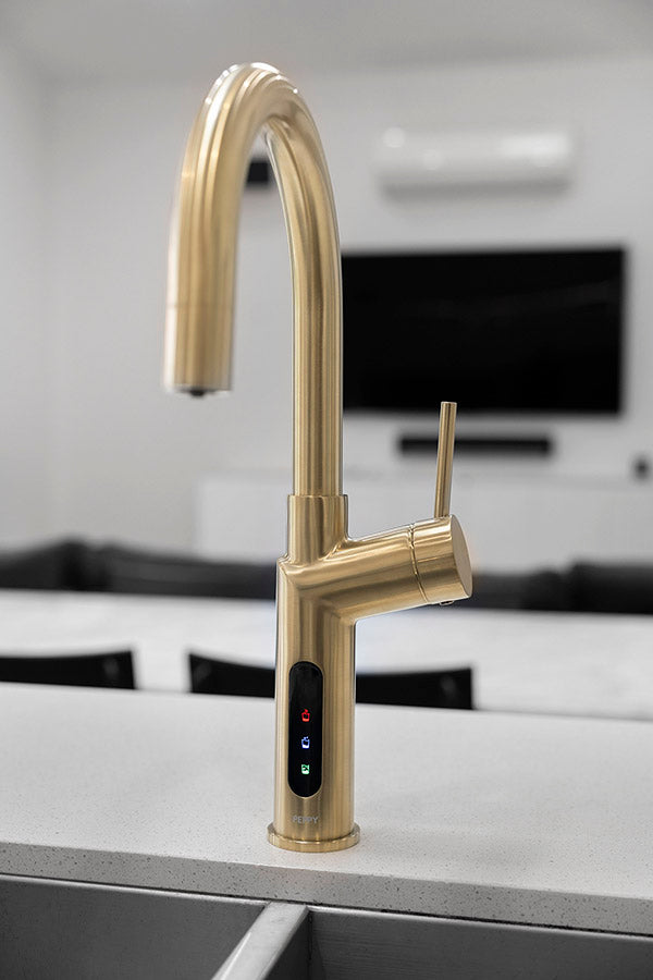 Peppy Taps in a modern kitchen